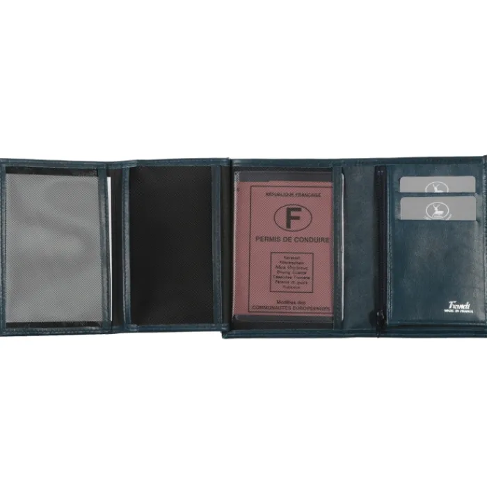 Frandi Portefeuille luxe - Fabrication Française ->Homme Portefeuille Cuir