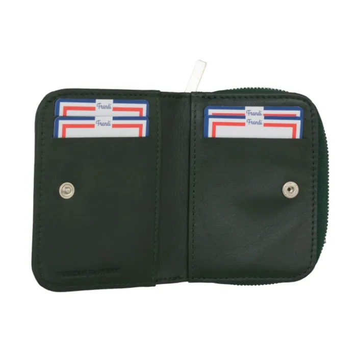 Frandi Portefeuille mini dos à dos>Femme Portefeuille Cuir