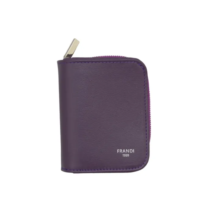 Frandi Portefeuille mini dos à dos>Femme Portefeuille Cuir