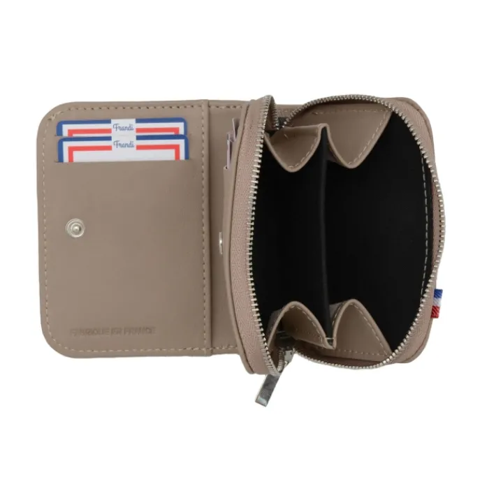 Frandi Portefeuille mini dos à dos>Femme Portefeuille Cuir