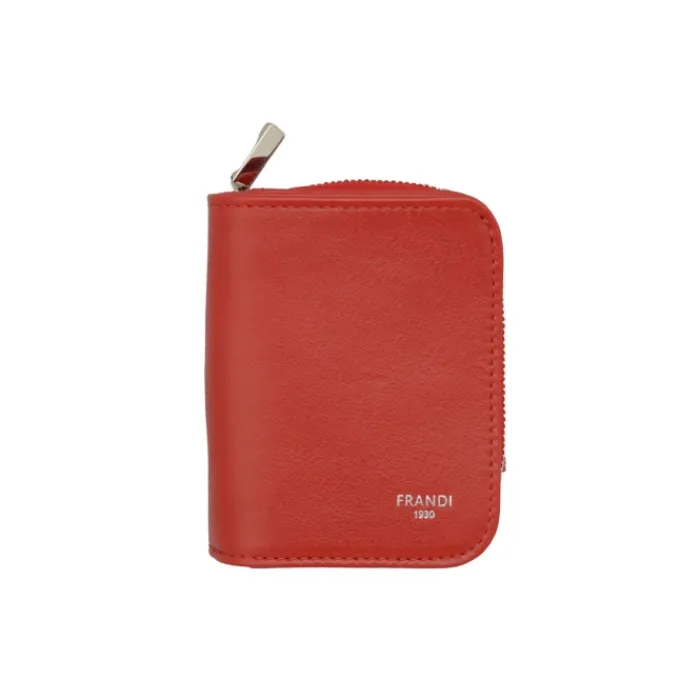 Frandi Portefeuille mini dos à dos>Femme Portefeuille Cuir
