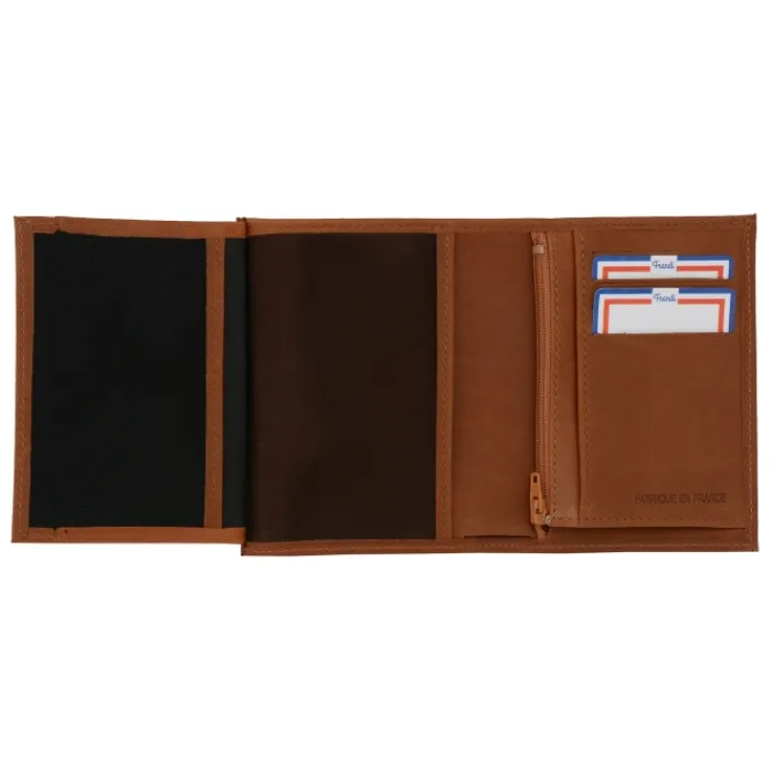 Frandi Portefeuille photo en cuir ->Homme Portefeuille Cuir