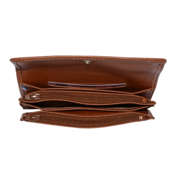 Frandi Portefeuille pochette>Femme Portefeuille Cuir