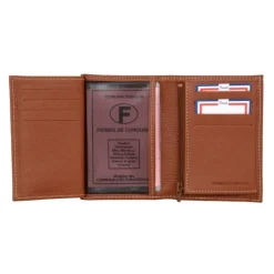 Frandi Portefeuille RFID Grainé><noscript><img width=