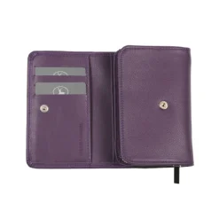 Frandi Portefeuille zippé en cuir -><noscript><img width=