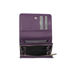 Frandi Portefeuille zippé en cuir -><noscript><img width=