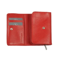 Frandi Portefeuille zippé en cuir -><noscript><img width=