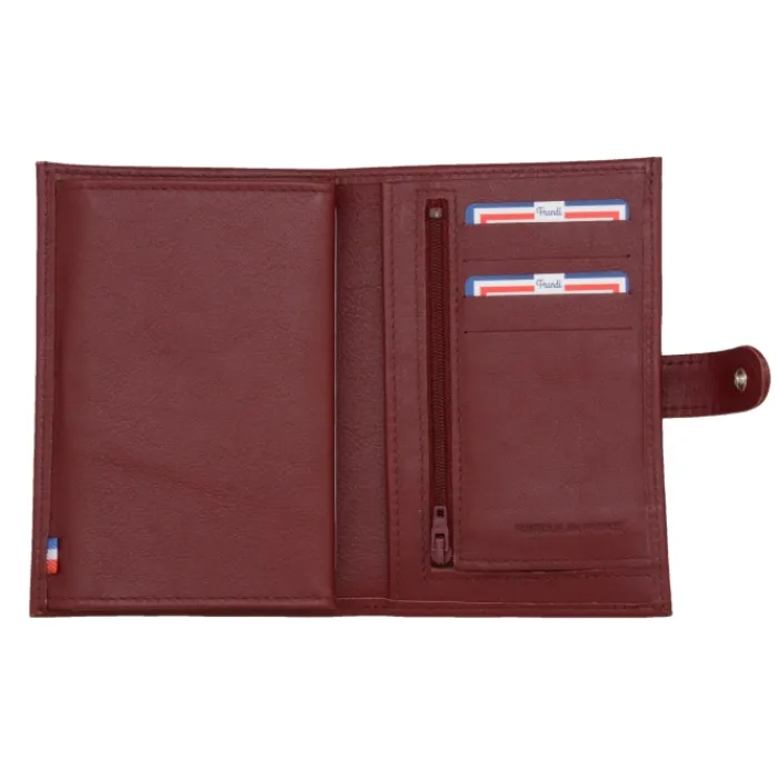 Frandi Portefeuille-cui femme ->Femme Portefeuille Cuir