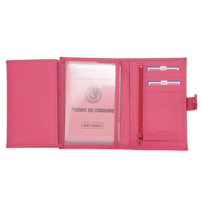 Frandi Portefeuille-cui femme ->Femme Portefeuille Cuir