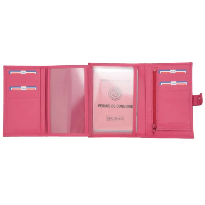Frandi Portefeuille-cui femme ->Femme Portefeuille Cuir
