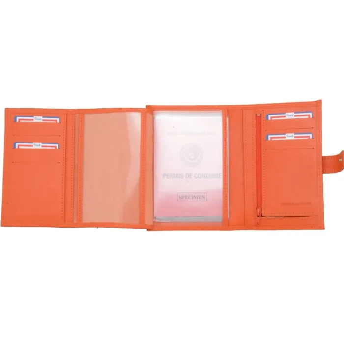 Frandi Portefeuille-cui femme ->Femme Portefeuille Cuir