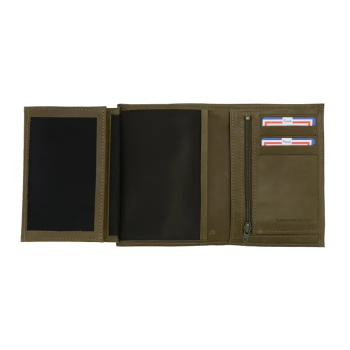 Frandi Portefeuille-cuir homme compact ->Homme Portefeuille Cuir
