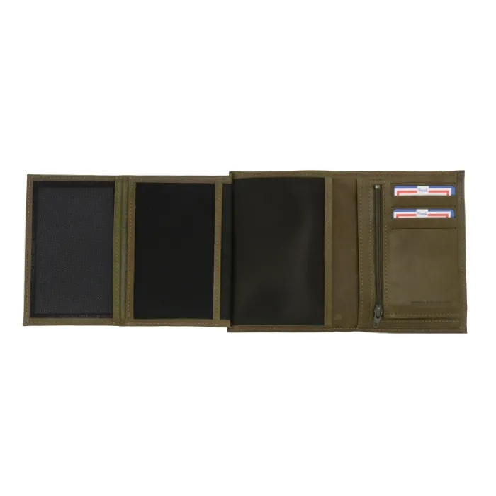 Frandi Portefeuille-cuir homme compact ->Homme Portefeuille Cuir
