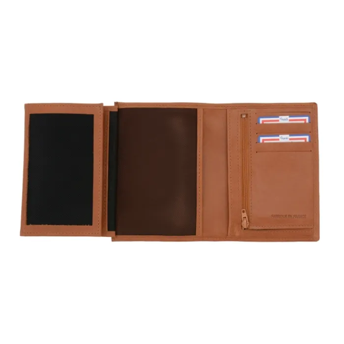 Frandi Portefeuille-cuir homme compact ->Homme Portefeuille Cuir