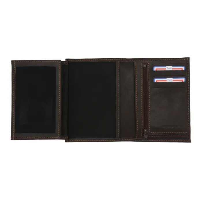Frandi Portefeuille-cuir homme compact ->Homme Portefeuille Cuir