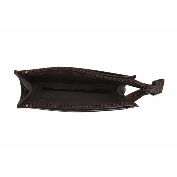 Frandi Porte-monnaie homme cuir marron foncé ->Homme Porte-Monnaie Cuir