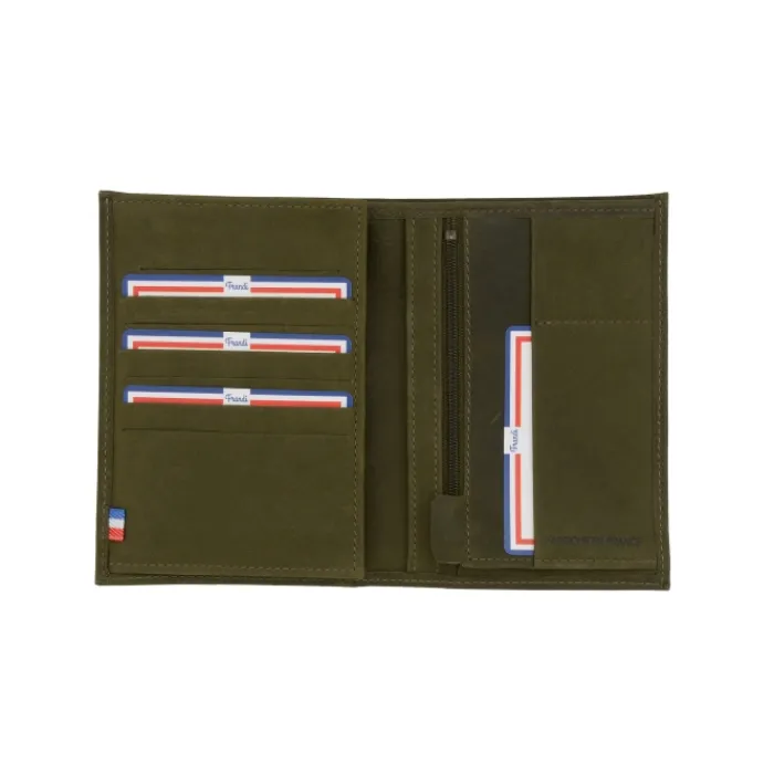 Frandi RFID Portefeuille vintage - 1930>Homme Portefeuille Anti Rfid Cuir