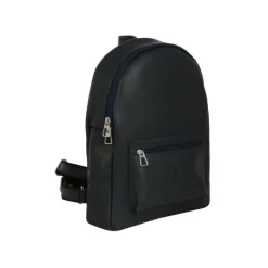 Frandi Sac à dos homme en cuir rouge et noir -><noscript><img width=