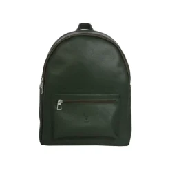 Frandi Sac à dos homme en cuir rouge et noir -><noscript><img width=