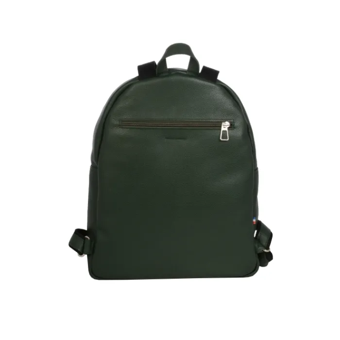 Frandi Sac à dos homme en cuir rouge et noir ->Homme Sac-Sacoches Cuir