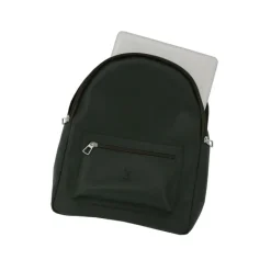 Frandi Sac à dos homme en cuir rouge et noir -><noscript><img width=