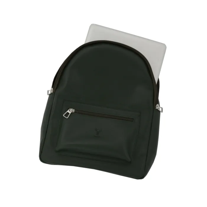 Frandi Sac à dos homme en cuir rouge et noir ->Homme Sac-Sacoches Cuir