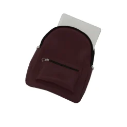 Frandi Sac à dos homme en cuir rouge et noir -><noscript><img width=