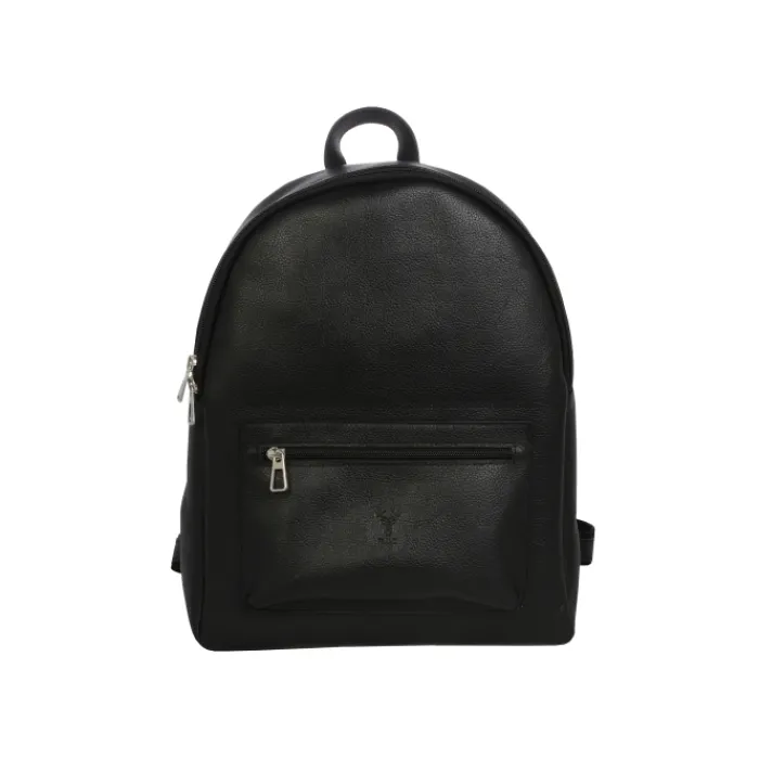 Frandi Sac à dos homme en cuir rouge et noir ->Homme Sac-Sacoches Cuir