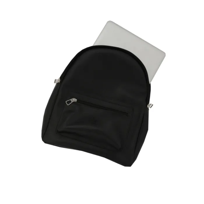 Frandi Sac à dos homme en cuir rouge et noir ->Homme Sac-Sacoches Cuir