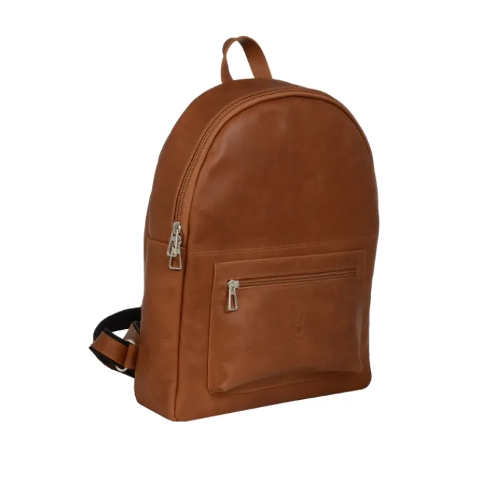 Frandi Sac à dos homme en cuir rouge et noir ->Homme Sac-Sacoches Cuir