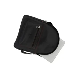 Frandi Sac à dos homme en cuir rouge et noir -><noscript><img width=