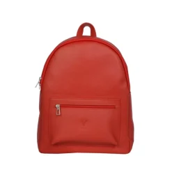 Frandi Sac à dos homme en cuir rouge et noir -><noscript><img width=