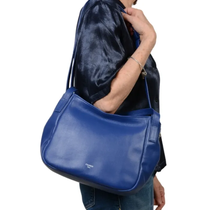 Frandi Sac à main porté epaule>Femme Sac Cuir