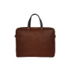 Frandi Sac business cuir femme marron & gold | Élégance professionnelle>Homme Porte-Documents Cuir | Sac-Sacoches Cuir