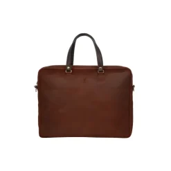 Frandi Sac business cuir femme marron & gold | Élégance professionnelle>Homme Porte-Documents Cuir | Sac-Sacoches Cuir