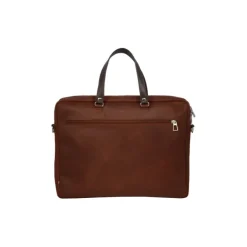 Frandi Sac business cuir femme marron & gold | Élégance professionnelle><noscript><img width=