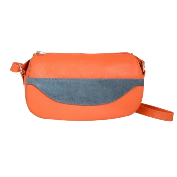Frandi Sac Caroline Orange>Femme Sac Cuir