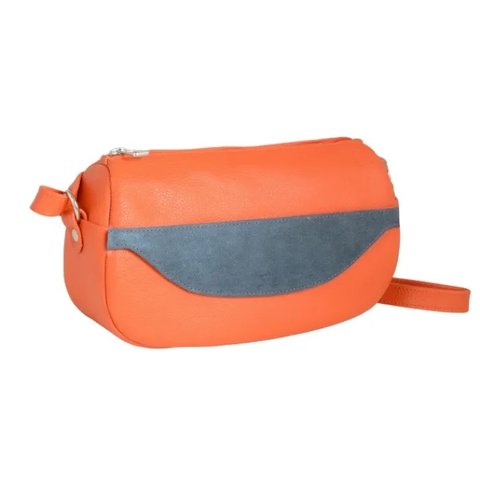 Frandi Sac Caroline Orange>Femme Sac Cuir