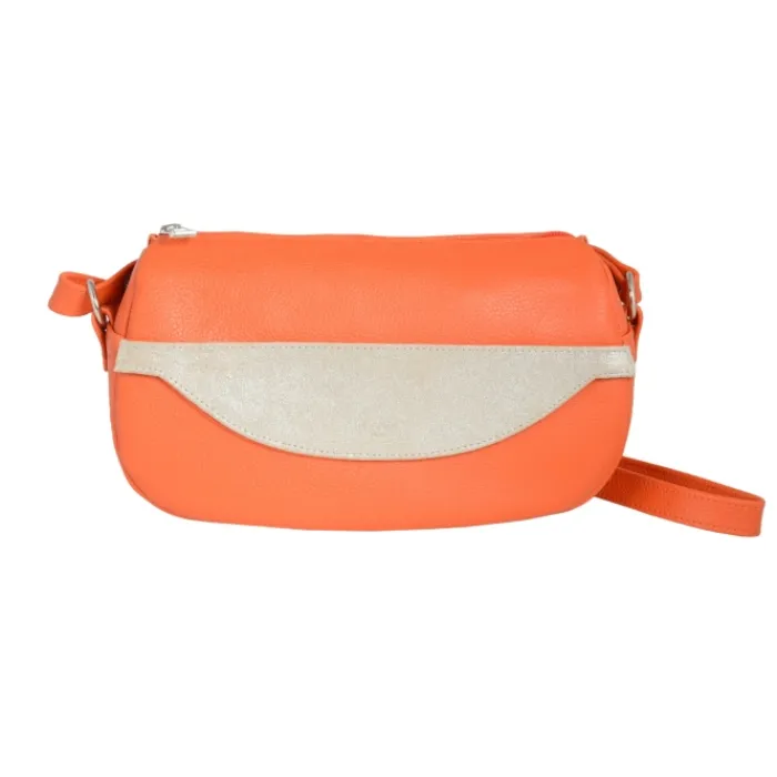 Frandi Sac Caroline Orange>Femme Sac Cuir