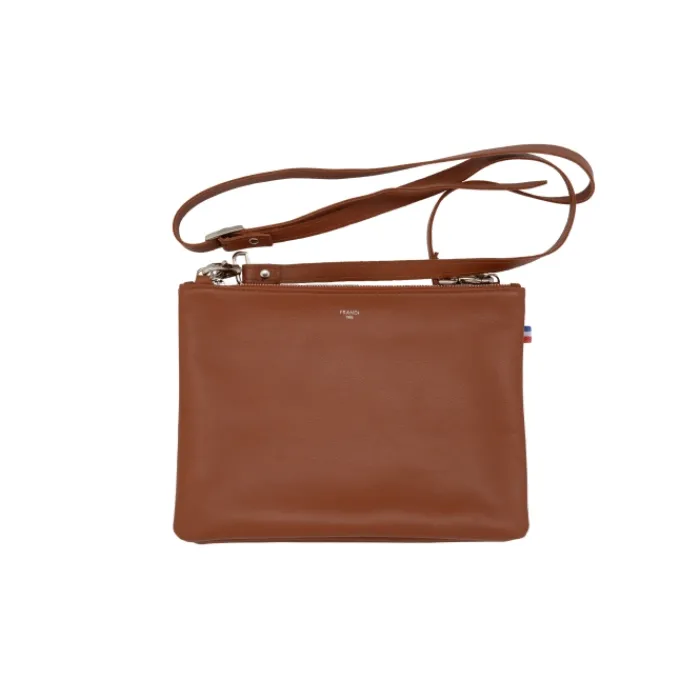 Frandi Sac cuir bandoulière femme - Made in France>Femme Sac Cuir