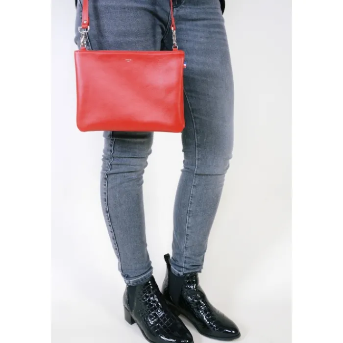 Frandi Sac cuir bandoulière femme - Made in France>Femme Sac Cuir