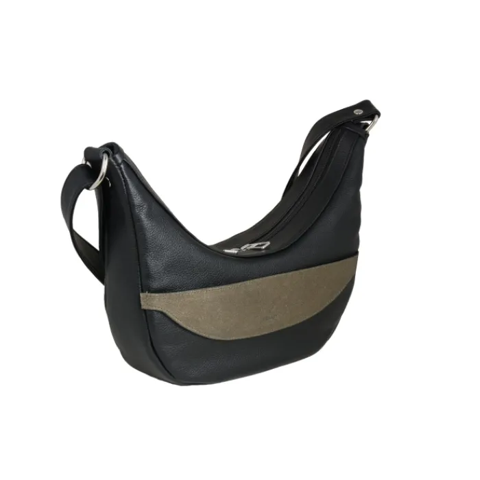 Frandi Sac Francine Noir Pailletes>Femme Sac Cuir