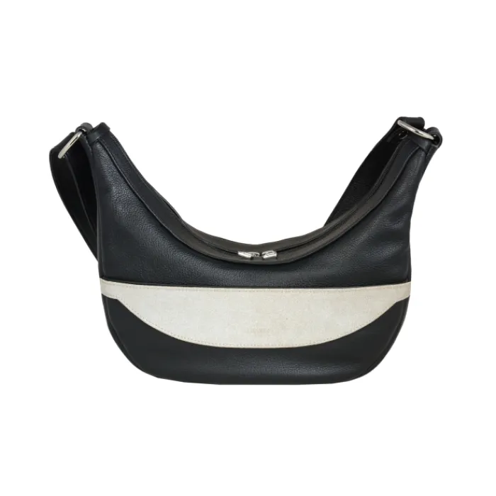 Frandi Sac Francine Noir Pailletes>Femme Sac Cuir