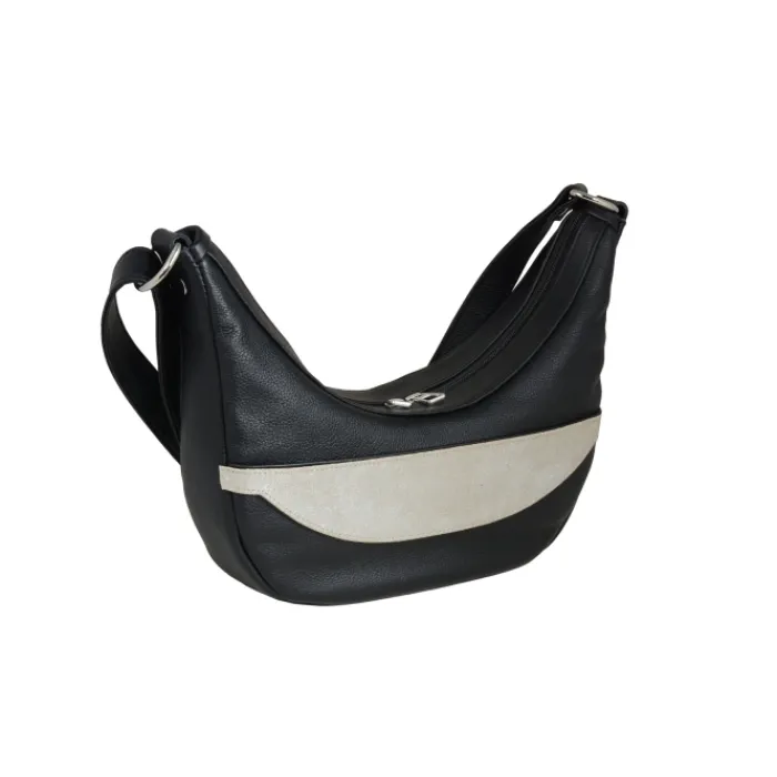Frandi Sac Francine Noir Pailletes>Femme Sac Cuir
