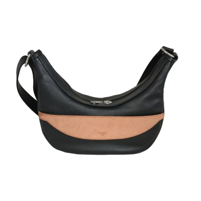 Frandi Sac Francine Noir Pailletes>Femme Sac Cuir