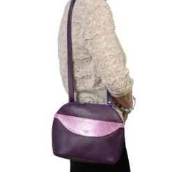Frandi Sac Ida cuir 35199 Violet><noscript><img width=
