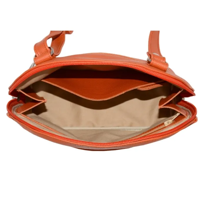 Frandi Sac Ida Made in France Orange>Femme Sac Cuir