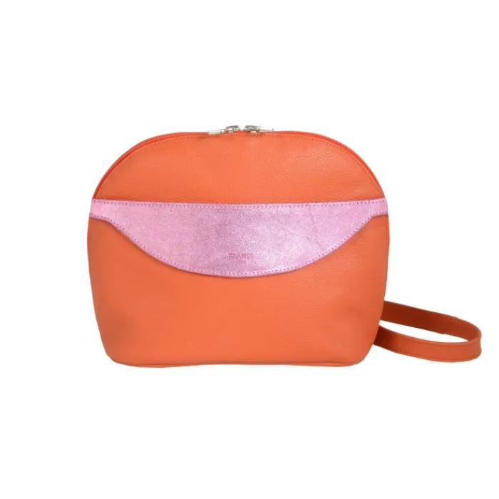 Frandi Sac Ida Made in France Orange>Femme Sac Cuir
