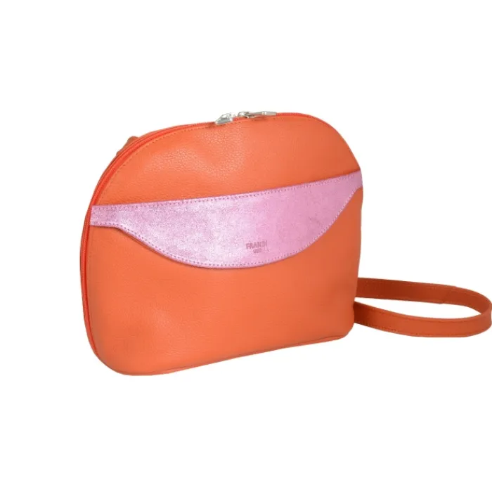 Frandi Sac Ida Made in France Orange>Femme Sac Cuir