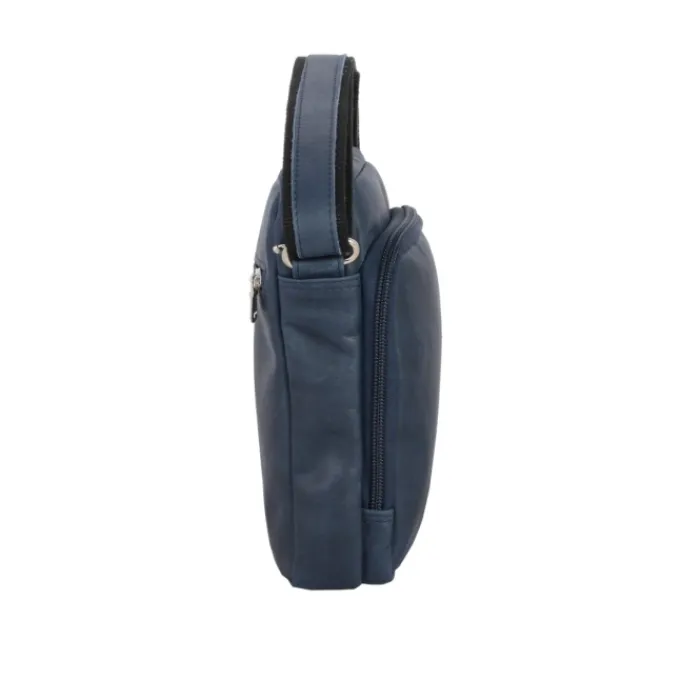 Frandi Sacoche à bandoulière en cuir gold, noir ou marron -5960>Homme Sac-Sacoches Cuir